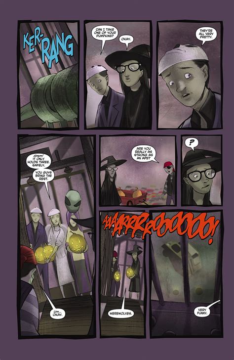 ⭐ New comic page! Page 25 of trick or treat available On .